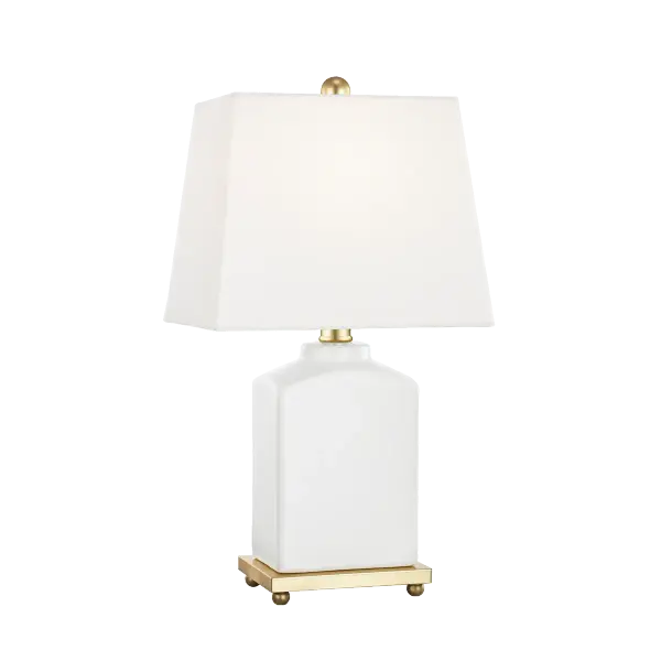 The Brynn Table Lamp combines classic elegance with contemporary sensibility. Its clean lines and versatile design make it perfect for bedrooms, living spaces, and offices seeking sophisticated ambient lighting.