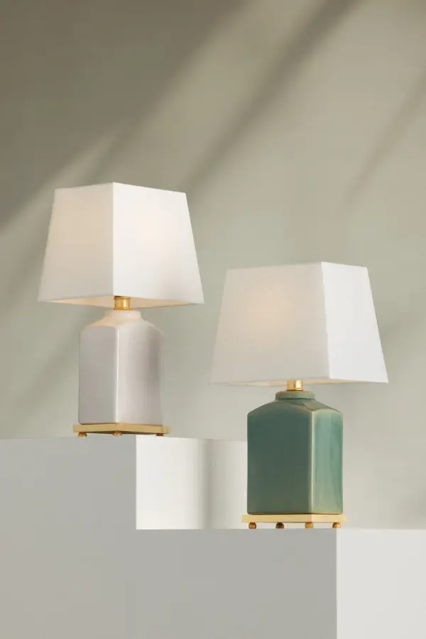 The Brynn Table Lamp combines classic elegance with contemporary sensibility. Its clean lines and versatile design make it perfect for bedrooms, living spaces, and offices seeking sophisticated ambient lighting. - alternate view