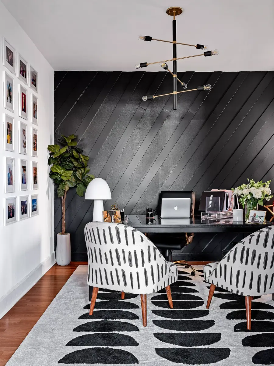 Elegant Contemporary Table Lamp with Soft White Finish - Image 2