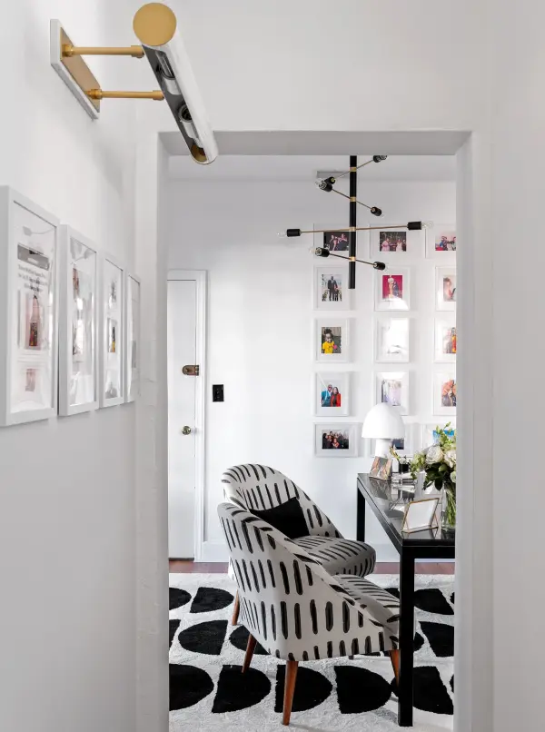 Elegant Contemporary Table Lamp with Soft White Finish - Image 8