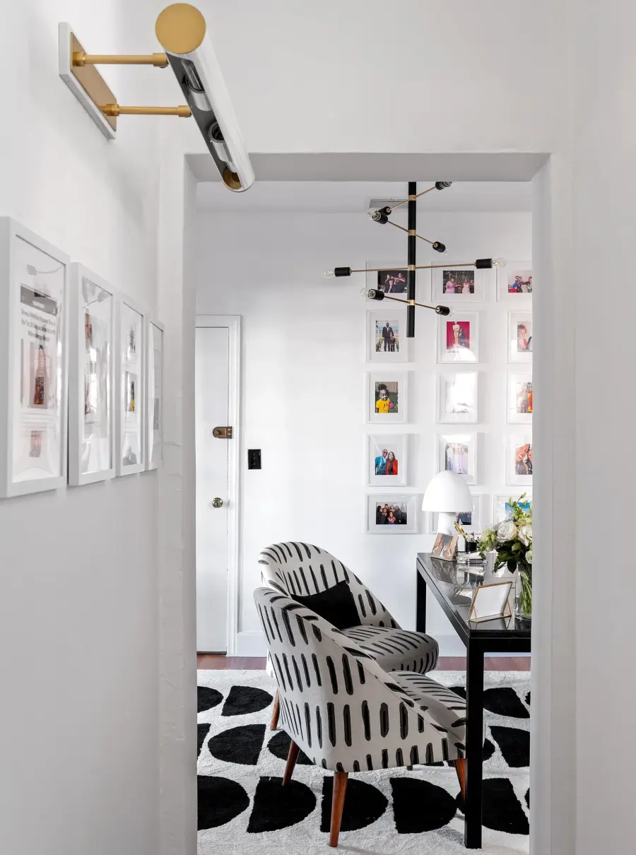 Elegant Contemporary Table Lamp with Soft White Finish - Image 8