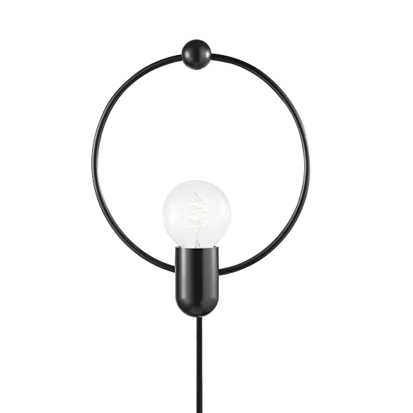 The Darcy Plug-In Sconce offers convenient no-hardwiring installation with a clean, transitional design. Perfect for renters or quick room updates, this affordable fixture provides functional task lighting with flexible placement options.