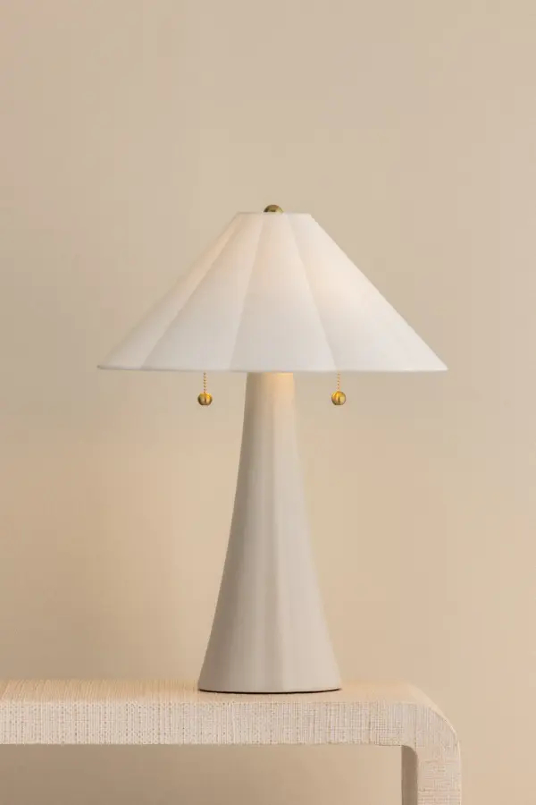 Alana Scalloped Shade Table Lamp - Image 7