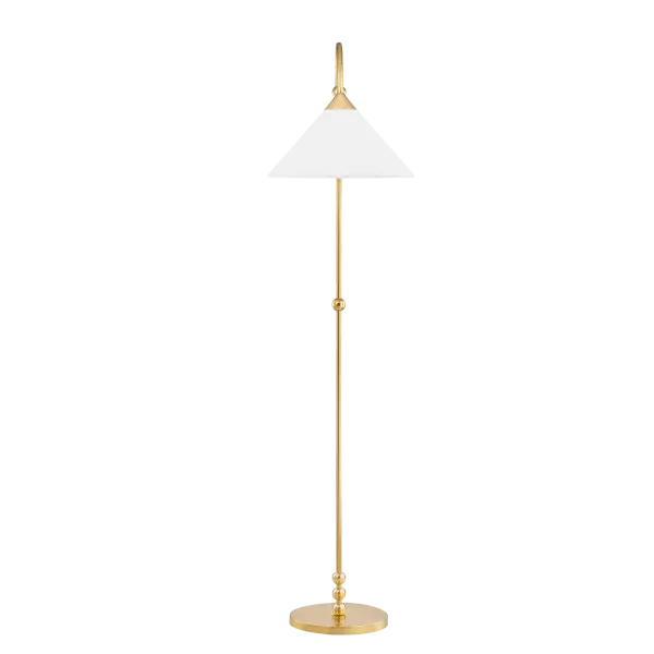 Jewelry-Inspired Floor Lamp with Ornamental Spheres and Geometric Design - Image 3
