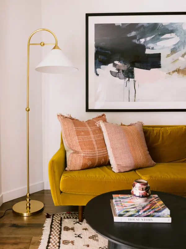 Sang Floor Lamp in Aged Brass - Image 7