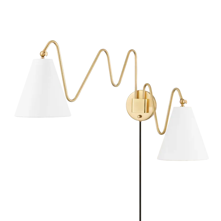 Onda Plug-In Sconce