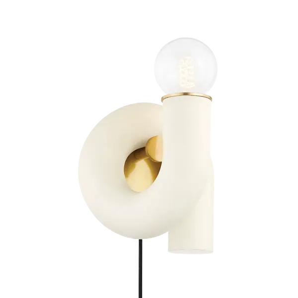Jolie Plug-In Wall Sconce
