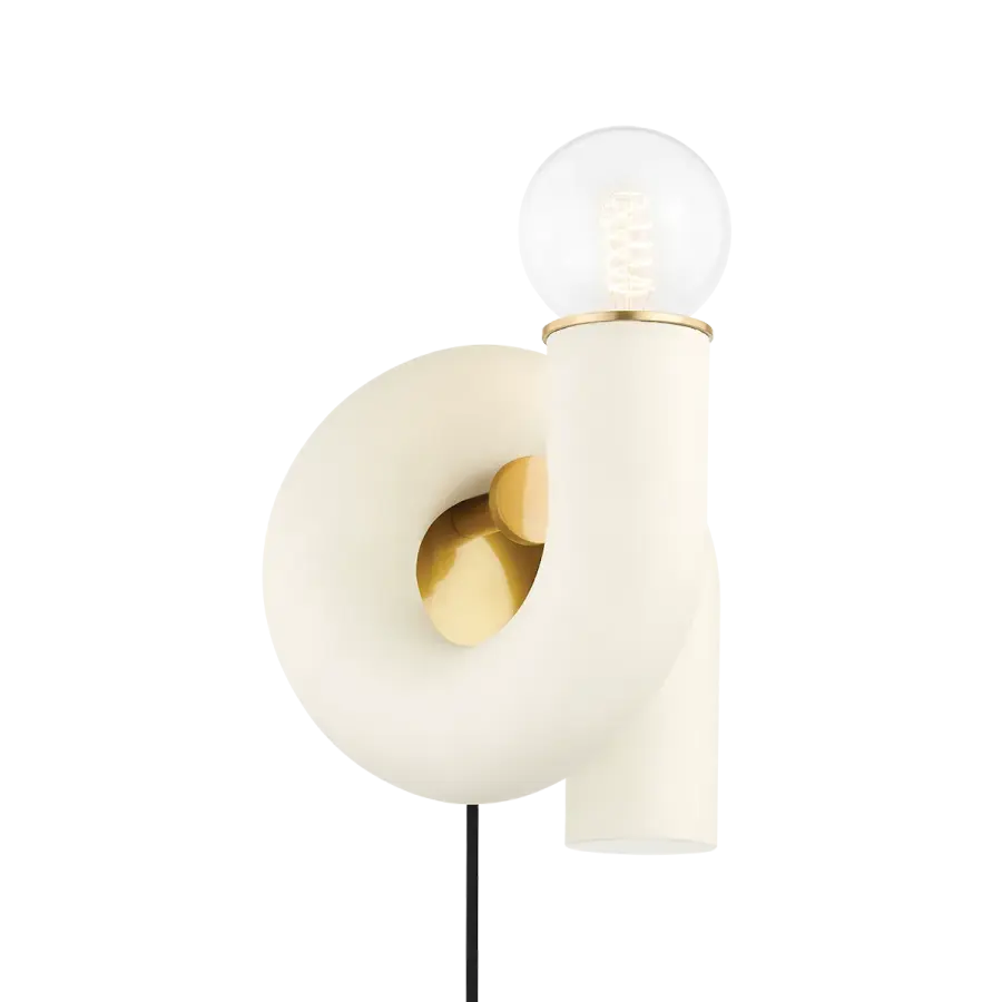 Jolie Plug-In Wall Sconce