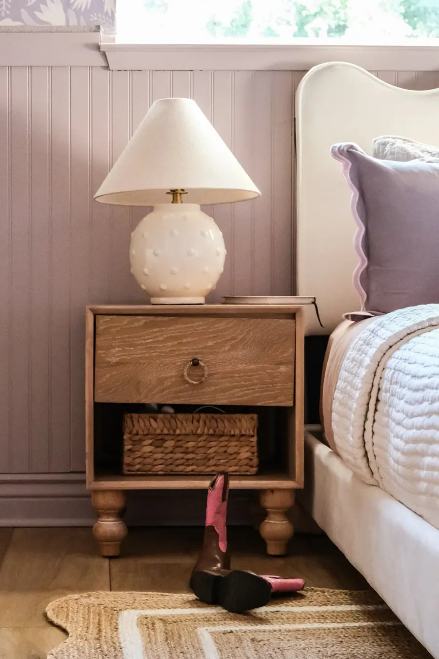 Playful Textured Ceramic Lamp with Designer Pedigree - Image 11