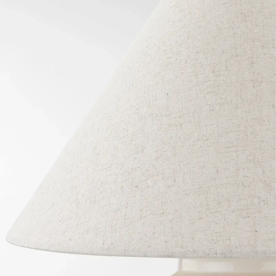 Playful Textured Ceramic Lamp with Designer Pedigree - Image 7