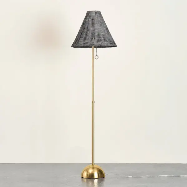Destiny Floor Lamp in Aged Brass - Image 4