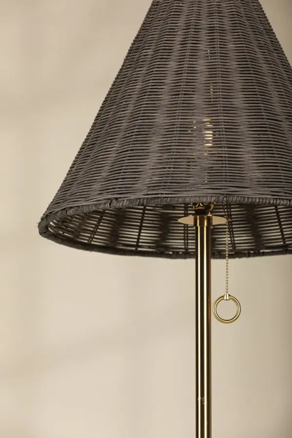 Destiny Floor Lamp in Aged Brass - Image 5
