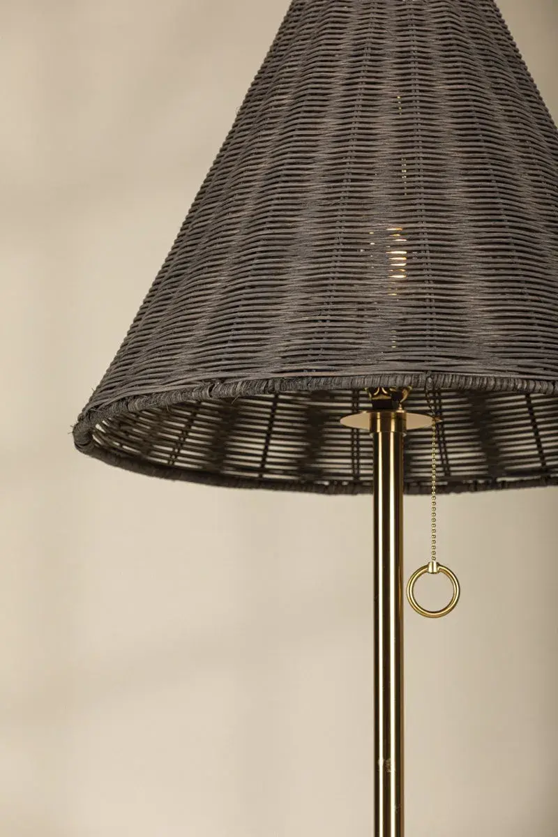 Destiny Floor Lamp in Aged Brass - Image 5