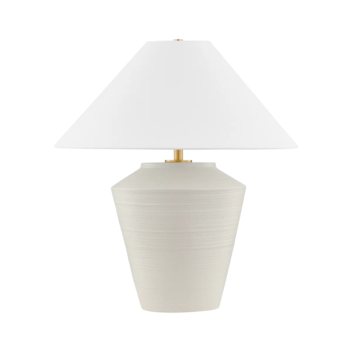 Rachie Whitewashed Terracotta Table Lamp