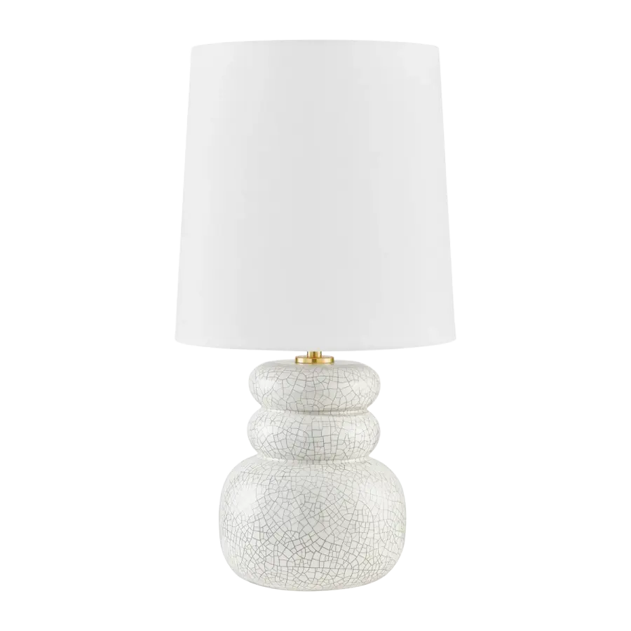 Whimsical Sculptural Lamp with Artisanal Charm - Image 1