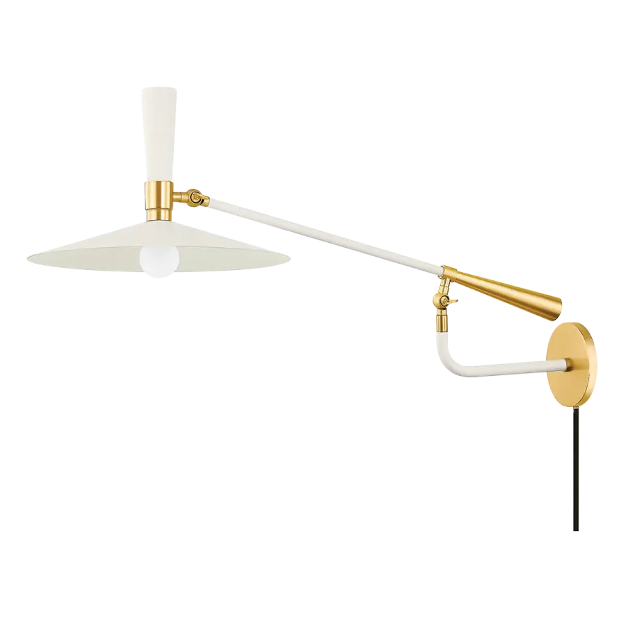 Milena Plug-In Wall Sconce - Image 1