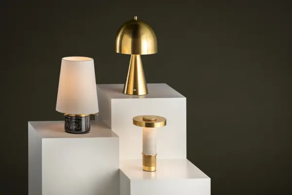 Portable Mushroom Lamp with Modern Geometric Design - Image 4