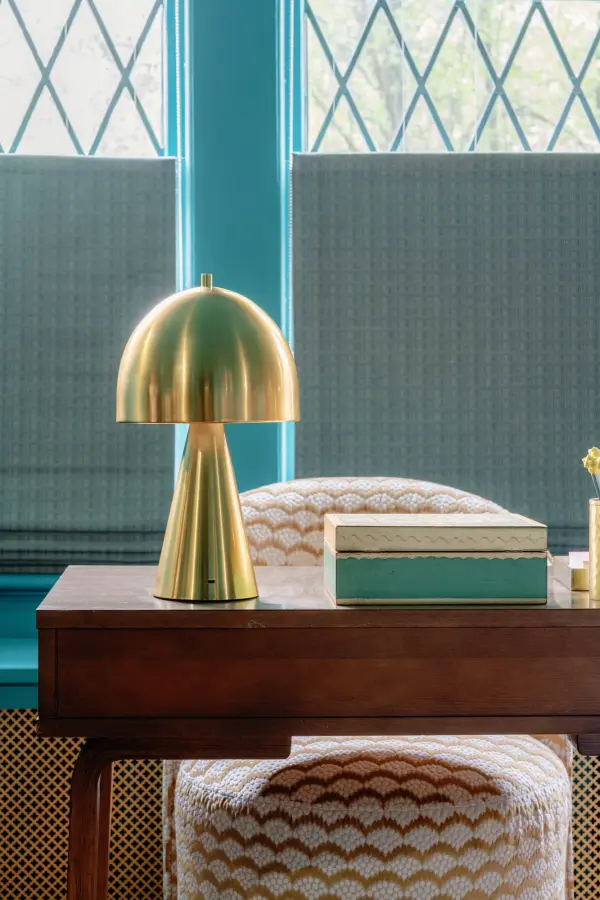 Portable Mushroom Lamp with Modern Geometric Design - Image 7