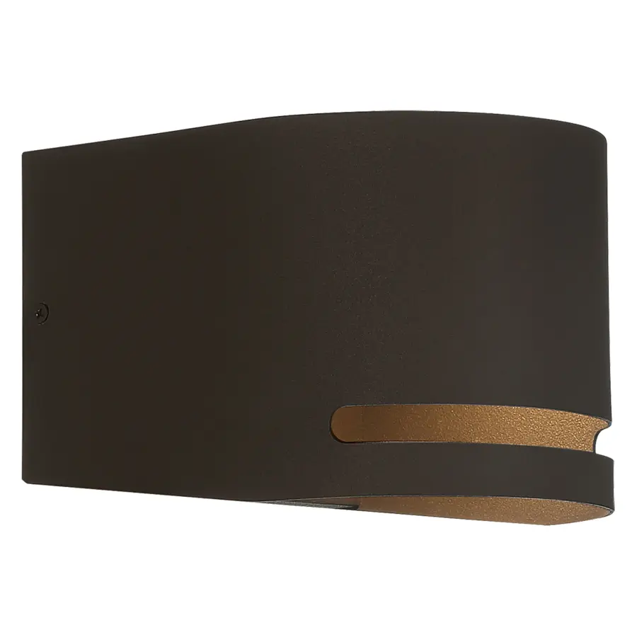 VIVRE Outdoor LED Wall Sconce in Bronze