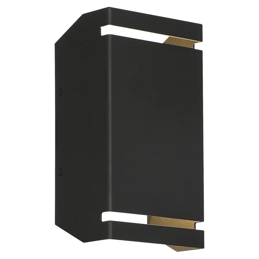 Sleek Marine-Grade LED Wall Sconce with Bi-Directional Lighting