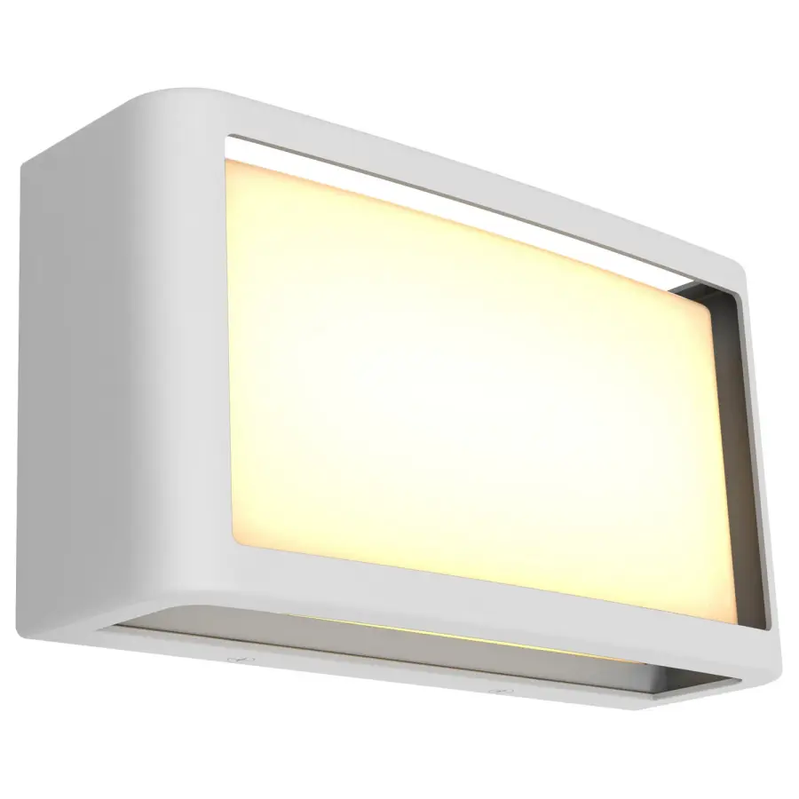 Malibu LED Outdoor Wall Mount in White