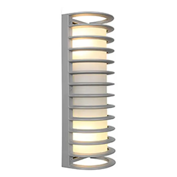Bermuda Two Light Outdoor Bulkhead in Satin