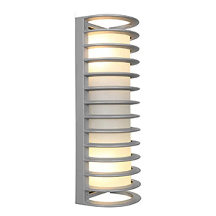 Bermuda Two Light Outdoor Bulkhead in Satin