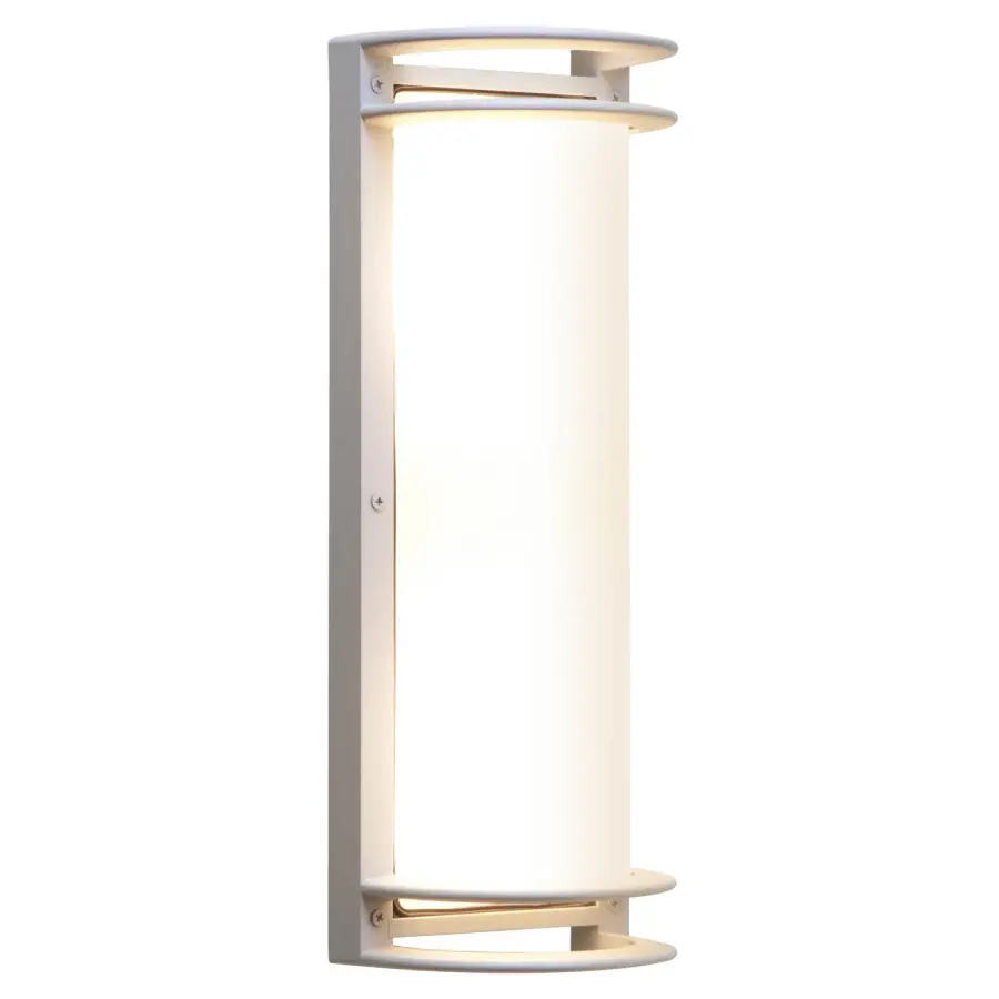 Nevis Two Light Bulkhead in Satin