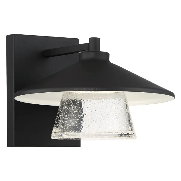 The Silo LED Wall Sconce combines contemporary minimalist design with integrated LED technology. Its compact 7.5" profile and black finish make it ideal for modern spaces requiring efficient, stylish illumination.