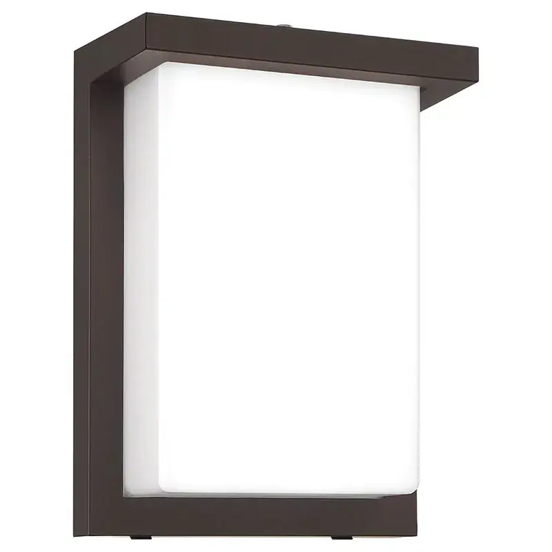 Compact Modern LED Wall Mount for Efficient Outdoor Lighting