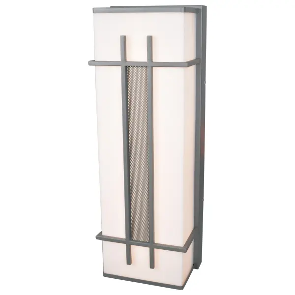 The TUXEDO outdoor wall sconce delivers powerful 3,326-lumen illumination in a contemporary 36-inch design. Marine-grade construction ensures durability in harsh coastal environments, while integrated LED technology provides energy-efficient, dimmable lighting with excellent 90 CRI color rendering.