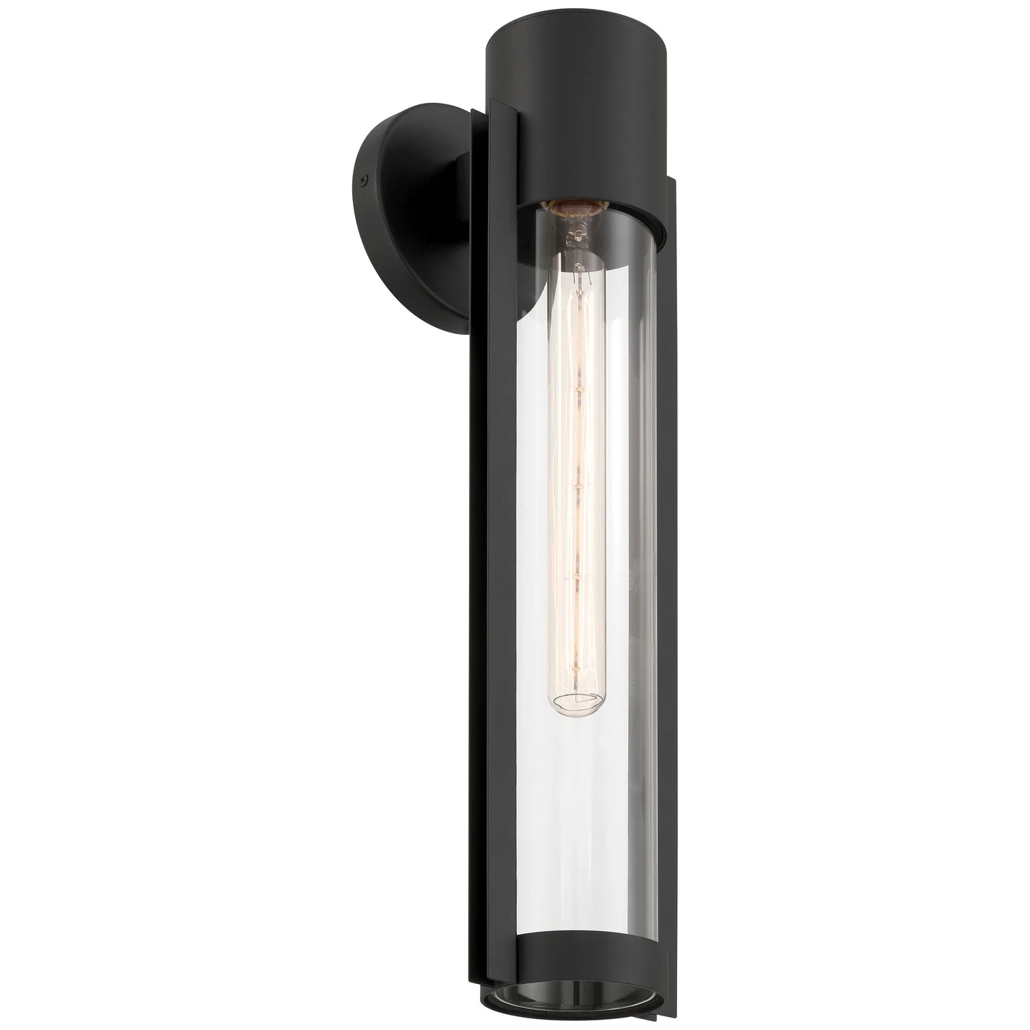 Coastal LED Outdoor Wall Mount in Black