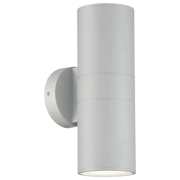 The Matira Dual LED wall mount combines contemporary styling with integrated LED technology for efficient outdoor illumination. Its compact 12.25" profile and satin finish deliver clean, modern aesthetics.