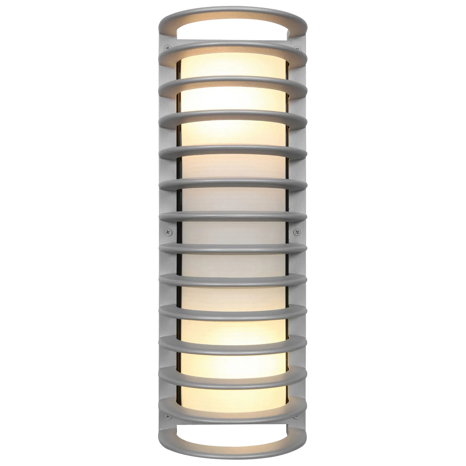 Bermuda Two Light Outdoor Wall Mount in Satin