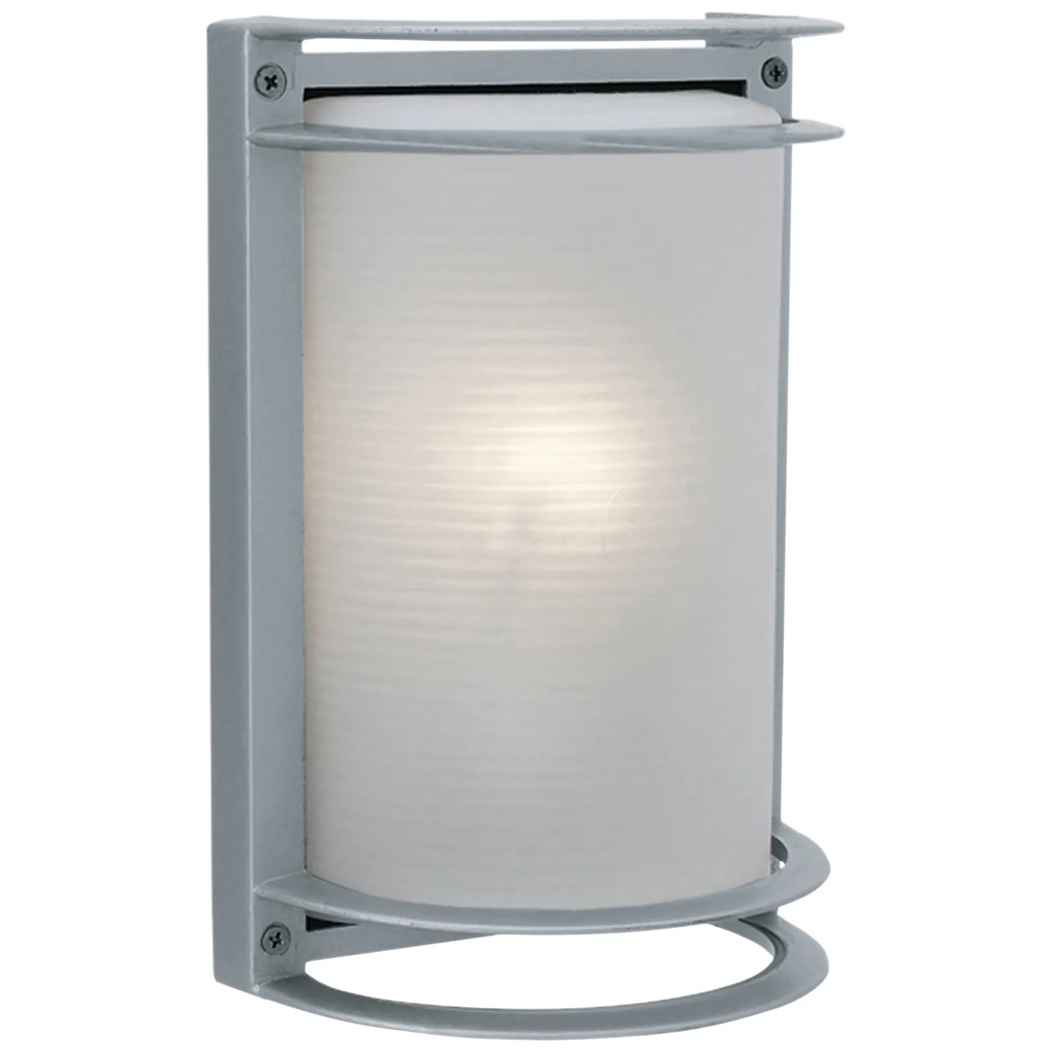 Nevis One Light Outdoor Wall Mount in Satin