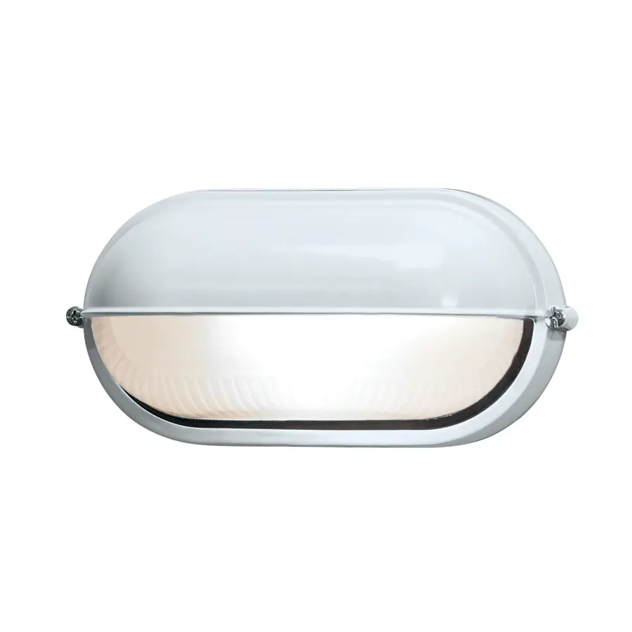 Nauticus White Bulkhead Light