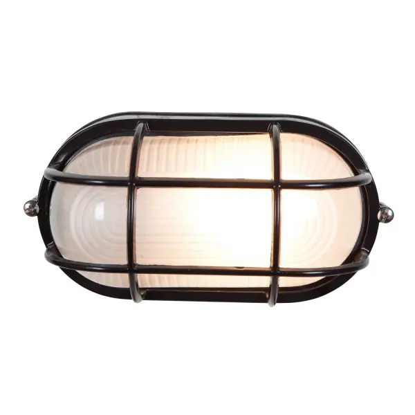 Nauticus Dual Mount Bulkhead Light in Black