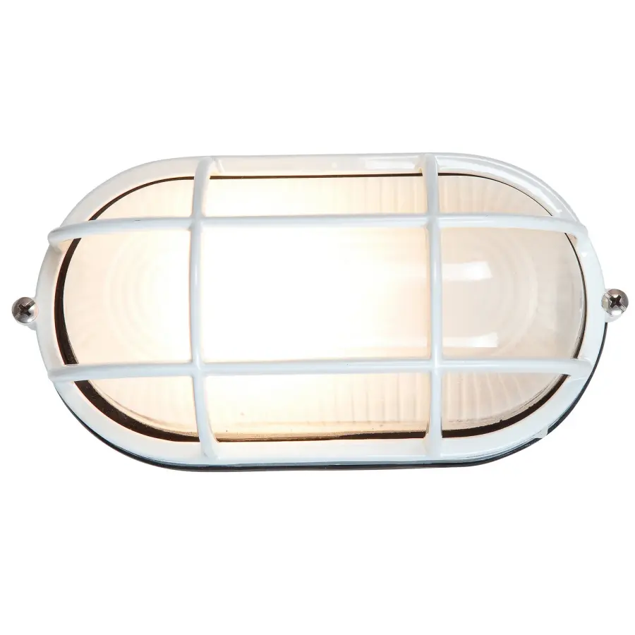 Nauticus White Bulkhead Light