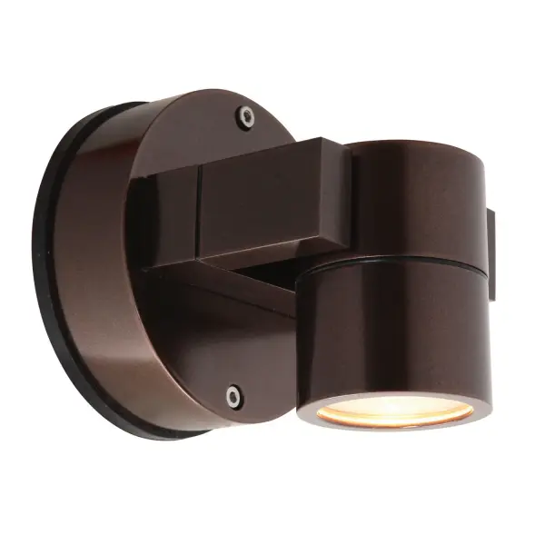 The KO LED Spotlight delivers focused accent lighting in a compact bronze finish. With integrated 5W LED technology, it provides efficient task and display lighting for residential and commercial spaces.