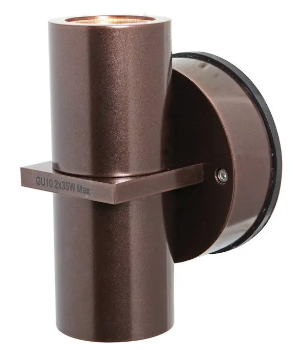 The KO Dual spotlight offers flexible directional lighting with two adjustable heads in a compact bronze finish. Ideal for task lighting, artwork highlighting, or accent illumination in modern spaces.