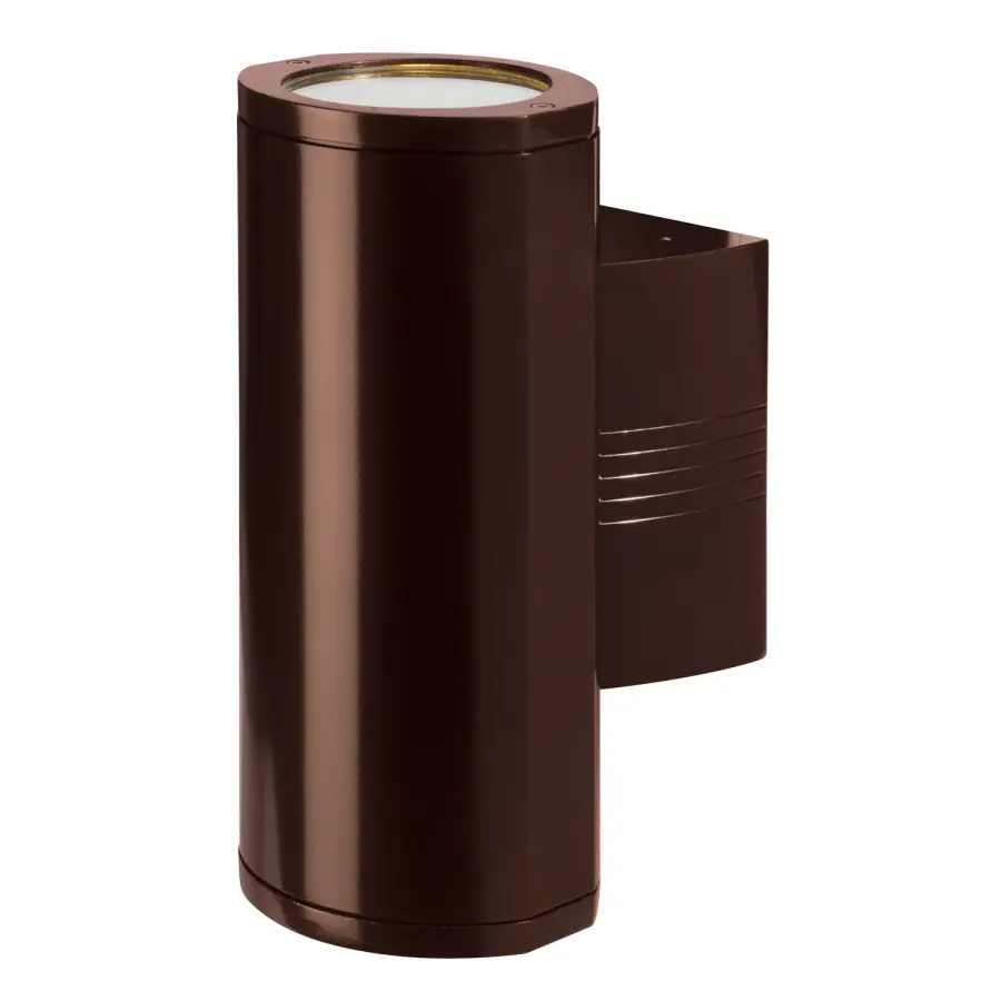 Trident Two Light Wallwasher in Bronze