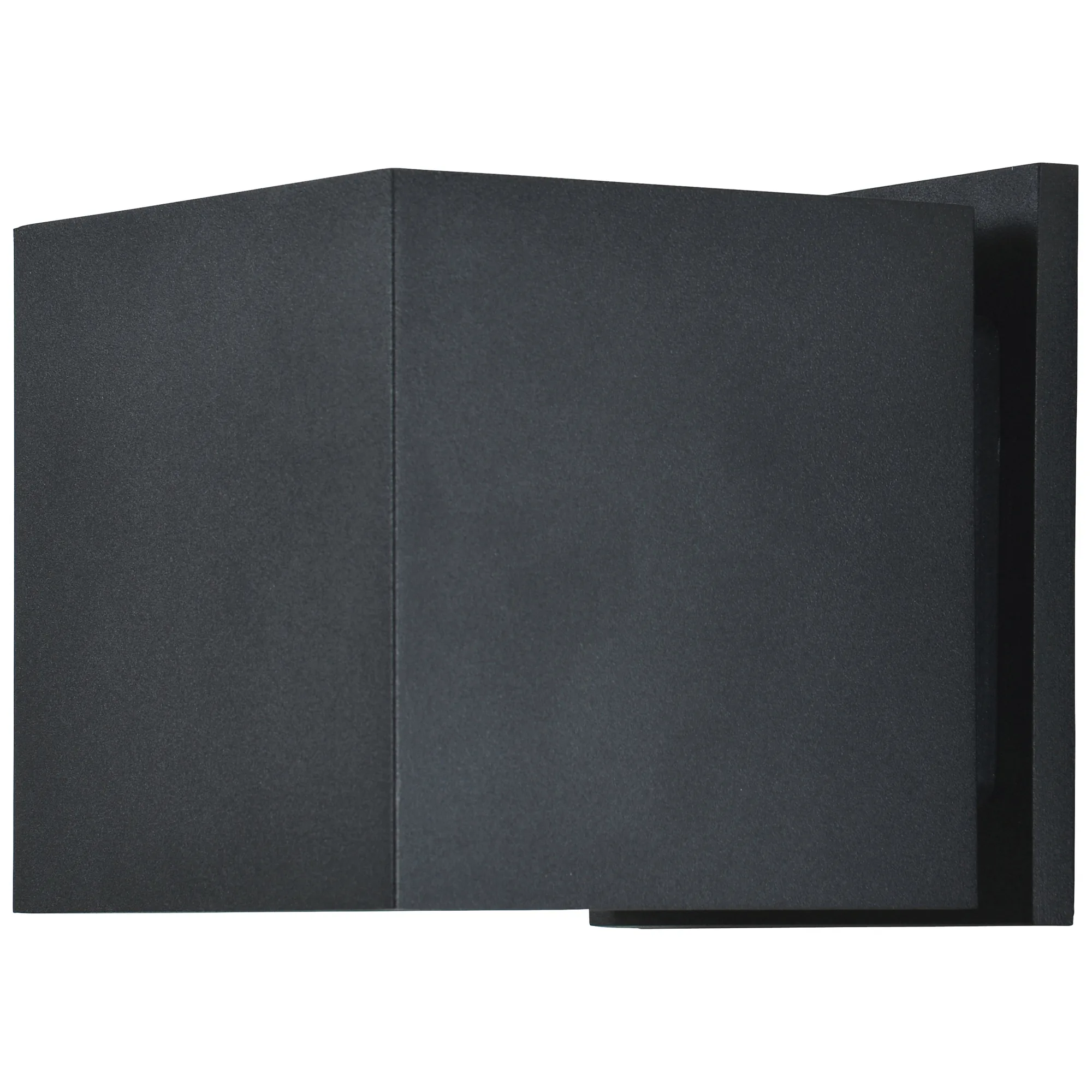 Square LED Outdoor Light in Black