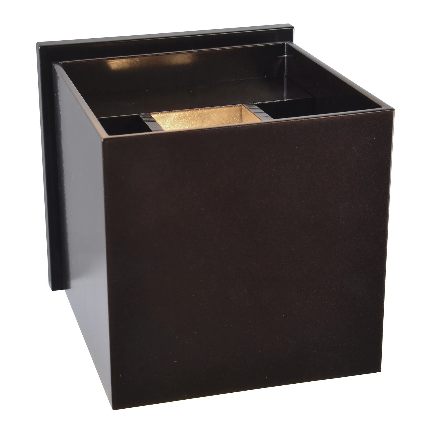 Square LED Wallwasher in Bronze
