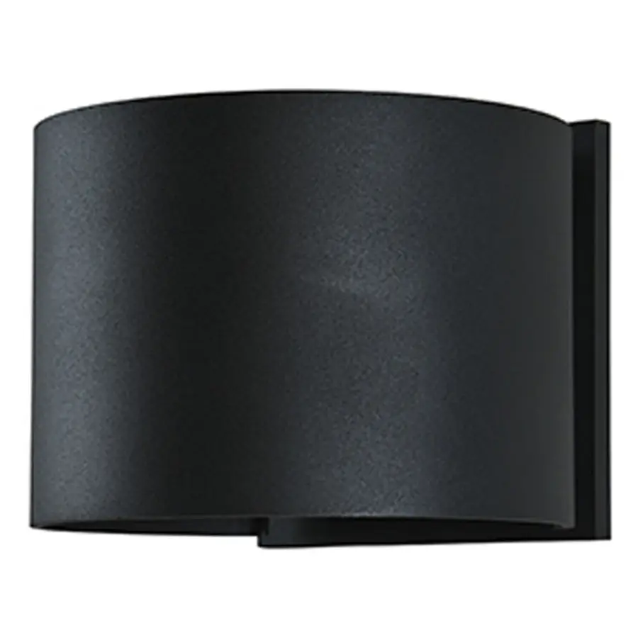 Curve LED Wallwasher in Black