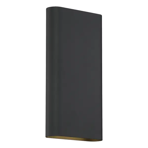 The Lux LED Wall Sconce combines contemporary design with integrated LED technology in a compact 12-inch profile. Its black finish and minimal 2-inch extension make it ideal for hallways and tight spaces.