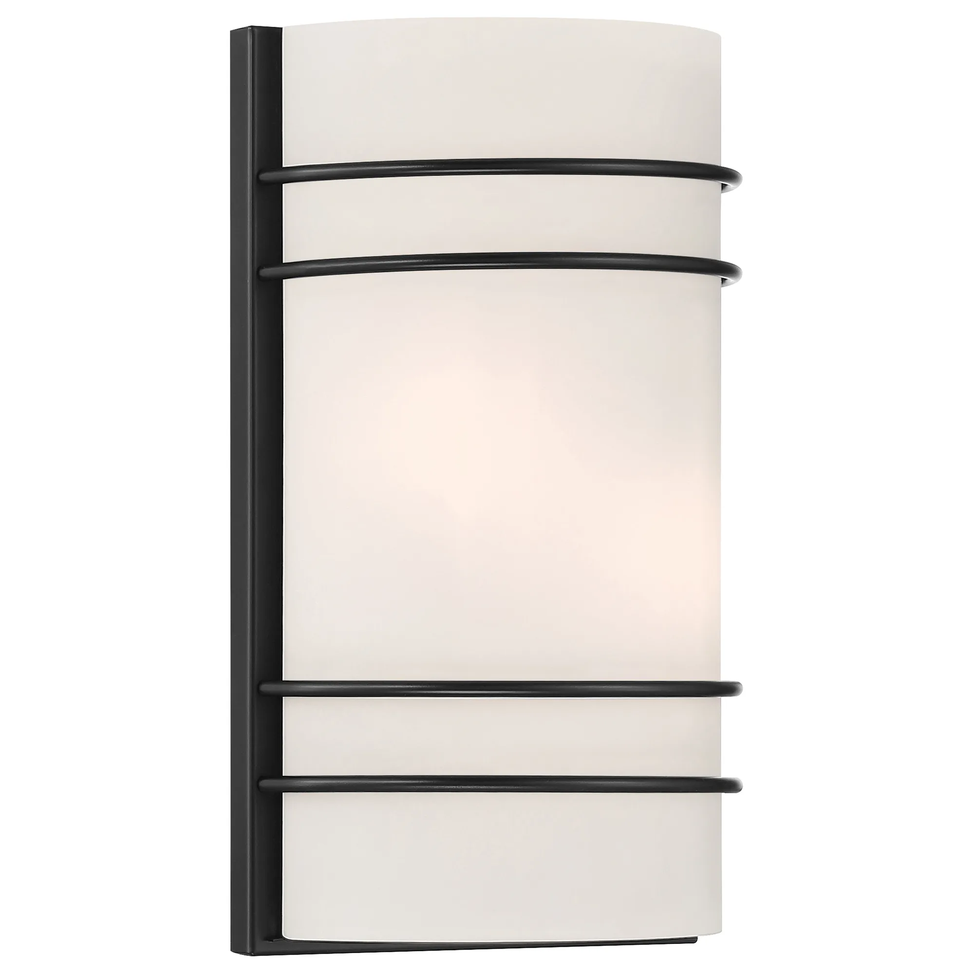 Artemis 2-Light LED Wall Sconce in Matte Black