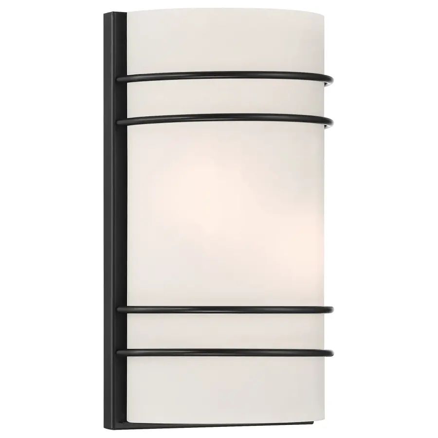 Artemis 2-Light LED Wall Sconce in Matte Black