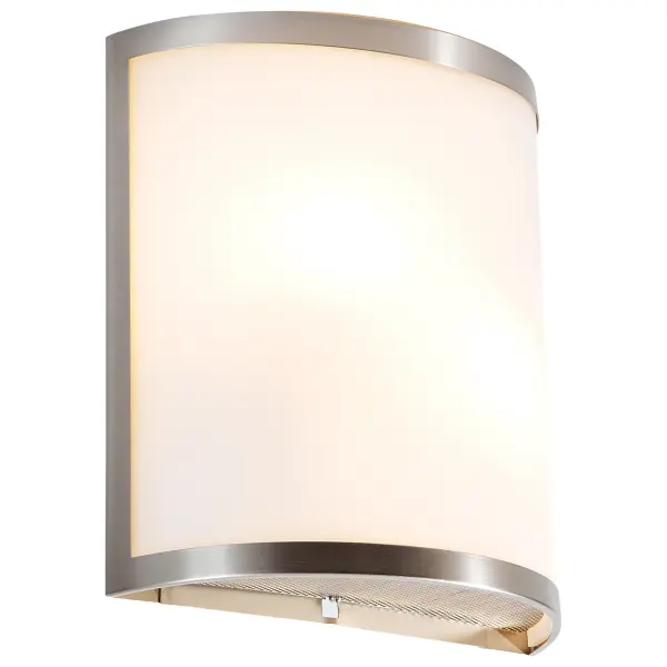 Artemis 2-Light Wall Sconce in Brushed Steel