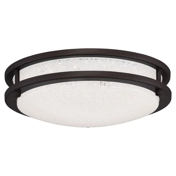 The SPARC LED Flush Mount delivers 945 lumens of warm 3000K light in a low-profile 12-inch design. Perfect for spaces with standard or low ceilings, this dimmable fixture offers excellent color rendering and integrated LED convenience.