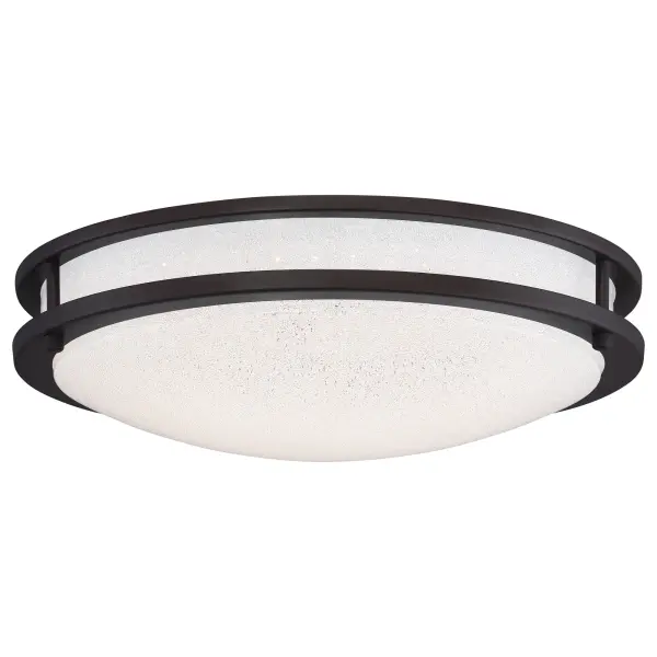 SPARC LED Flush Mount in Bronze